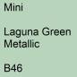 Preview: Mini, Laguna Green Metallic, B46.